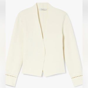 MM Lafleur The Sant Ambroeus Jardigan Ivory M